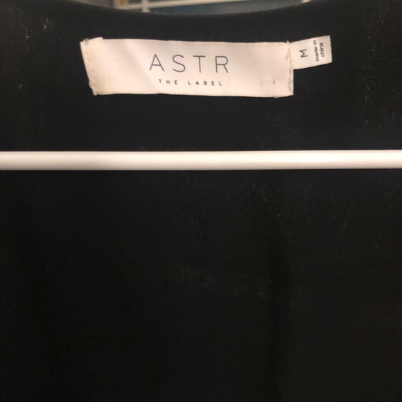 ASTR Retro Sweetheart Cut Black Dress Size M - Picture 8 of 9